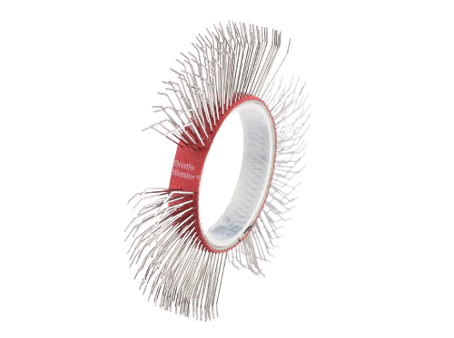Bristle Blaster® Belt, Stainless Steel, Red, 11 mm
