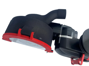 Protective Guard with Air-Extraction Outlet — Bristle Blaster® Electric