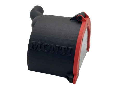 Protective Guard with Air-Extraction Outlet — Bristle Blaster® Electric Double