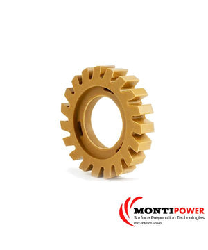 Vinyl Zapper® Wheel, 15 mm, Yellow
