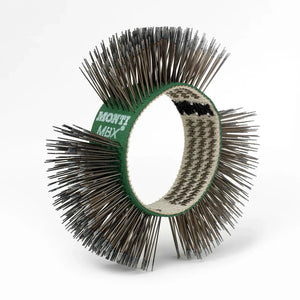 MBX® Brush, Steel, Fine, Green, 23 mm